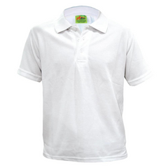 White Polo Shirts Polyester
