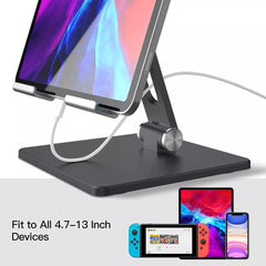 Adjustable Foldable Gravity Aluminum Mobile Phone And Tablet Stand