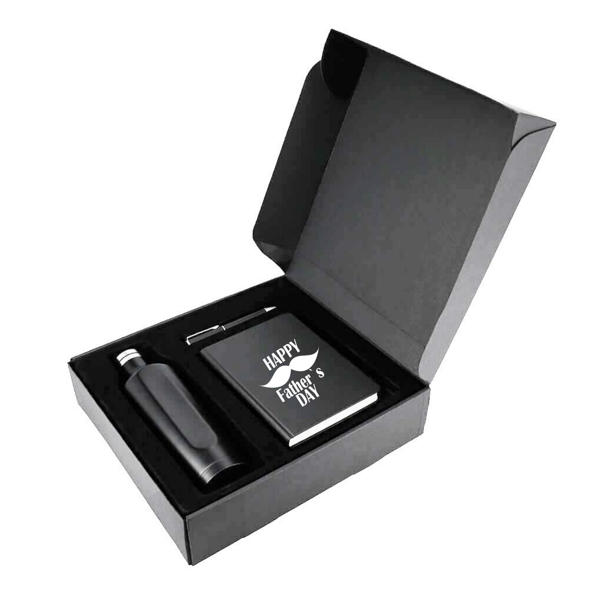 ARGAKI - SAN THOME Gift Set- SS Bottle, Notebook, and Pen