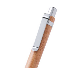 Bamboo Ball Pen With Stylus