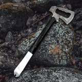 Black kite 18 Inches Long 7 inches Head Damascus Tomahawk Axe Multi Purpose Axe black mamba knives