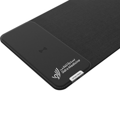 Corporate Mouse Pad with Fast Wireless Charging