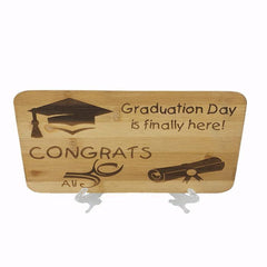 Customized Graduation Day wooden Shield - Gifto Graphics