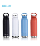 Double Wall Insulated Stainless Steel Metal Thermal Vacuum Flask Tea Thermos - Gifto Graphics