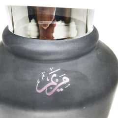 Glass Surahi - Flower Vase Personalised with your laser engraved name/logo - Gifto Graphics