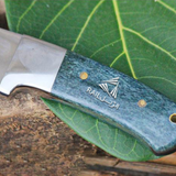 Green Fish Knife 9? Long 4.5?Blade ? 9oz 440c stainless steel Hunting Fixed Blade Bowie Skinner Survival Handmade Knife
