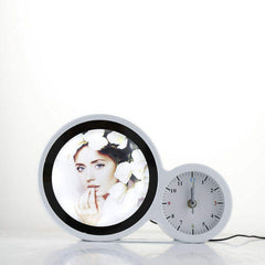 Sublimation Blanks magic Mirror clock with Aluminum Sheet