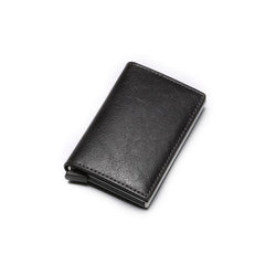 Vintage PU leather RFID Blocking credit Card Holder Wallet for Men