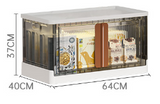Plastic Bathroom Wardrobe Foldable Clothes Storage Bag