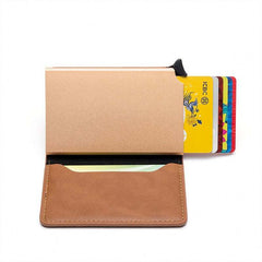 Leather Card Holder Wallet For Men Cheap Wallet Money Purse