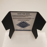 HD Metal Photo Panel Invitation Card with PU Leather Envelope