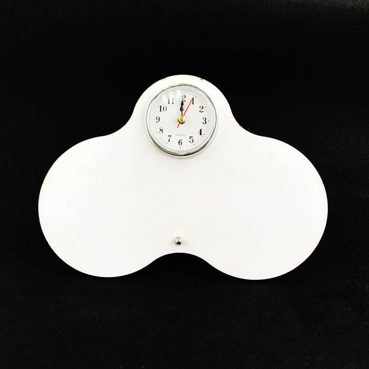 Wooden Alarm Desk Clock Blank Home Decor