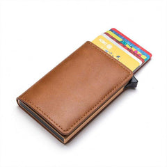 Leather Card Holder Wallet For Men Cheap Wallet Money Purse