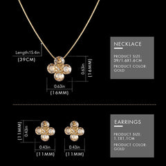 Luxury Jewelry Watch, Earring & Necklace Sets