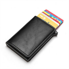 Leather Card Holder Wallet For Men Cheap Wallet Money Purse