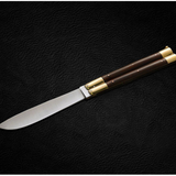 High Carbon Steel Filipino Balisongs butterfly Brass with buffalo horn Inserts