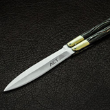 High Carbon Steel Filipino Balisongs butterfly Razor Sharp Knife with Rosewood