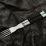 High Carbon Steel Filipino Balisongs butterfly Razor Sharp Knife with ebony Wood