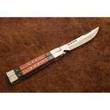 High Carbon Steel Filipino Balisongs butterfly Stainless Steel with High grains rosewood or walnut wood Inserts