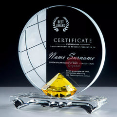 K9 Crystal Diamond Award For Competition Award