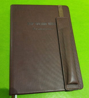 Leather Notebook With Pen