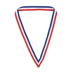 Medal Ribbon-Red White Blue