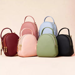 New High Quality Designer, Fashion Women Backpack Mini Soft Touch Multi-function Small Backpack Female Ladies Shoulder Bag Girl/