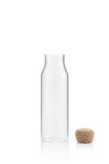 BERKA - Borosilicate Glass Bottle with Cork Lid