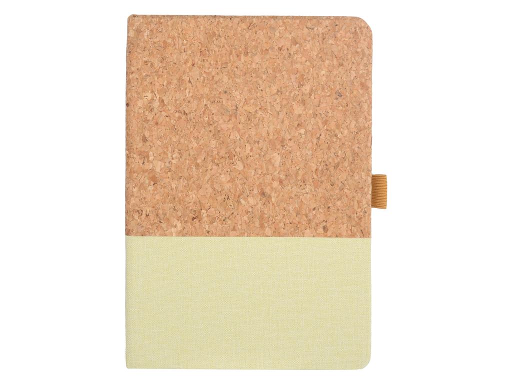 BORSA - eco-neutral A5 Cork Fabric Hard Cover Notebook and Pen Set