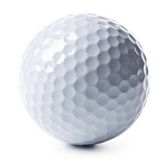 ODDER - 2 Layers White Golf Ball
