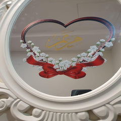 Oval Mirror Personalised with your laser engraved name/logo or Photo printing - Gifto Graphics