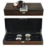 Luxurious Ebony Lacquered Corporate Wooden Box - Gifto Graphics