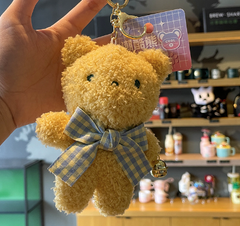 Plush Teddy Bear Keychain