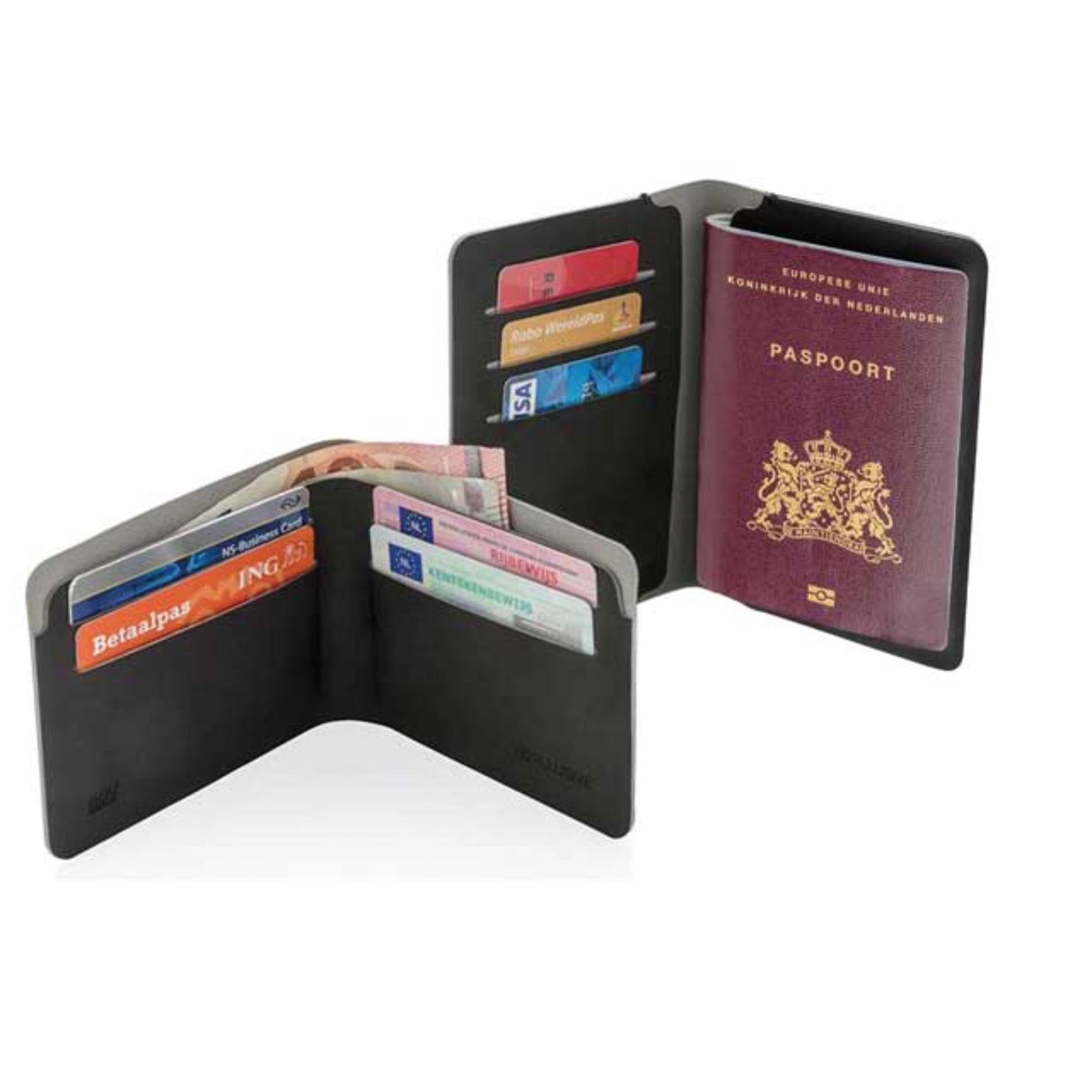 Quebec Gift Set - Xdxclusive Rfid Wallet & Passport Holder - Gifto Graphics