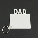 MDF Keychain With Names