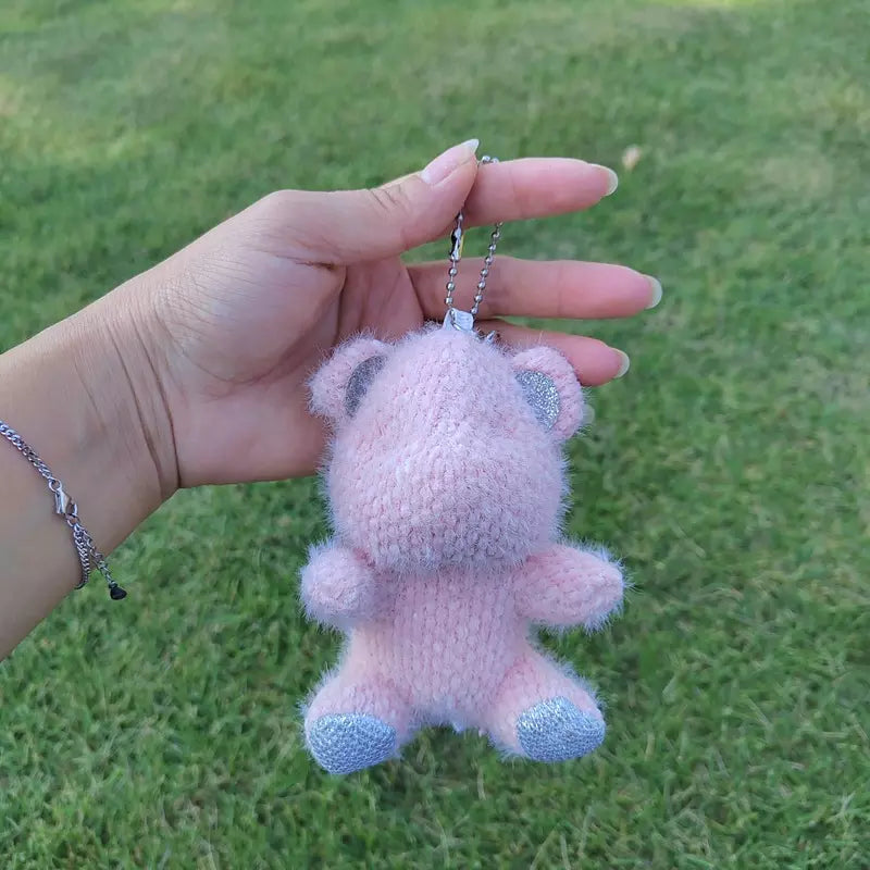 Teddy Bear Stuffed Plush Keychain for Bag