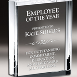 Customized Fantastic Graduation Crystal Book Award Trophy (Engraved)