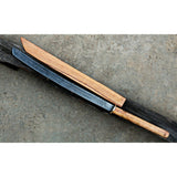 WHITE DRAGON SWORD 32? Long 22?Blade? 34 oz Damascus SAMURAI NINJA KATANA Japanese Sword - Gifto Graphics