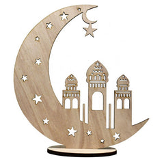 Set of 5 Wooden Assemble DIY Decorations For Eid Mubarak Gifts and Ramadan Gifts