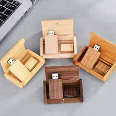 Wooden USB Flash Drive Gift Box