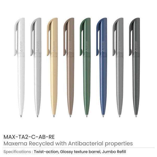 Antibacterial Recycled Pens
