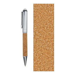 Metal Pen with Cork Barrel and Box