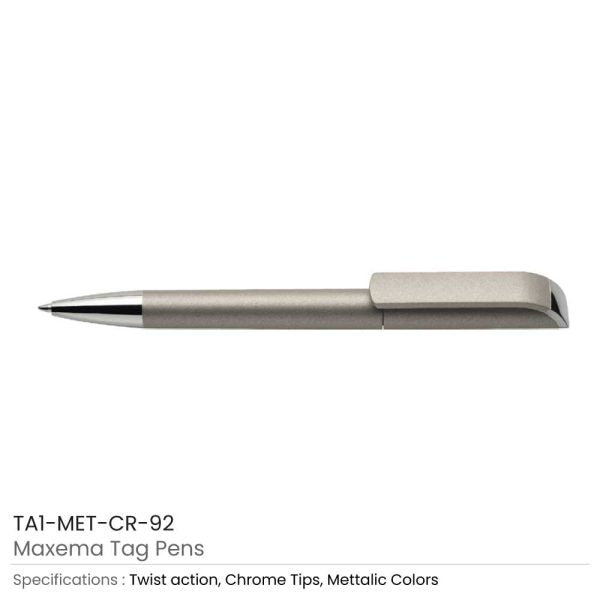 Maxema Tag Pens Metallic Colors